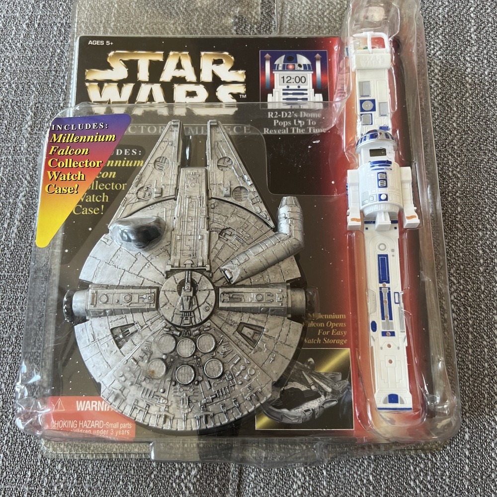 Millenium Watch Case with R2-D2 Watch, Star Wars Collector Timepiece. unopened.